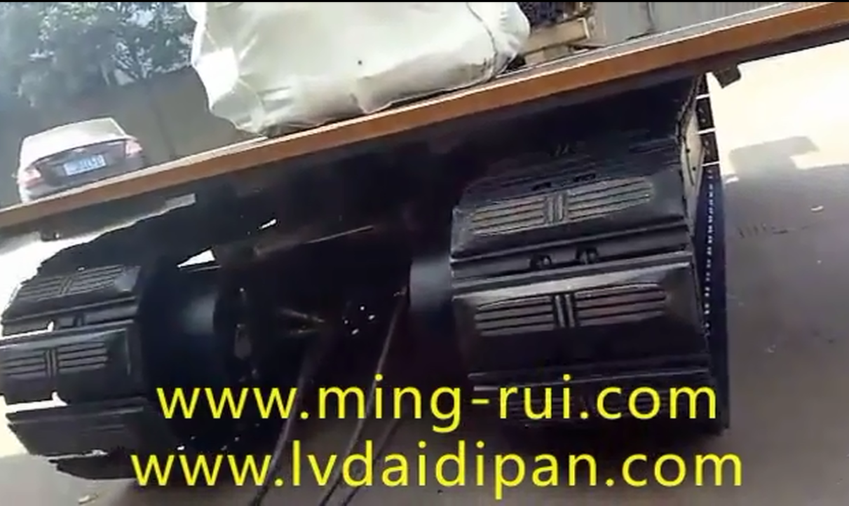 15噸履帶底盤負(fù)載試驗(yàn)視頻